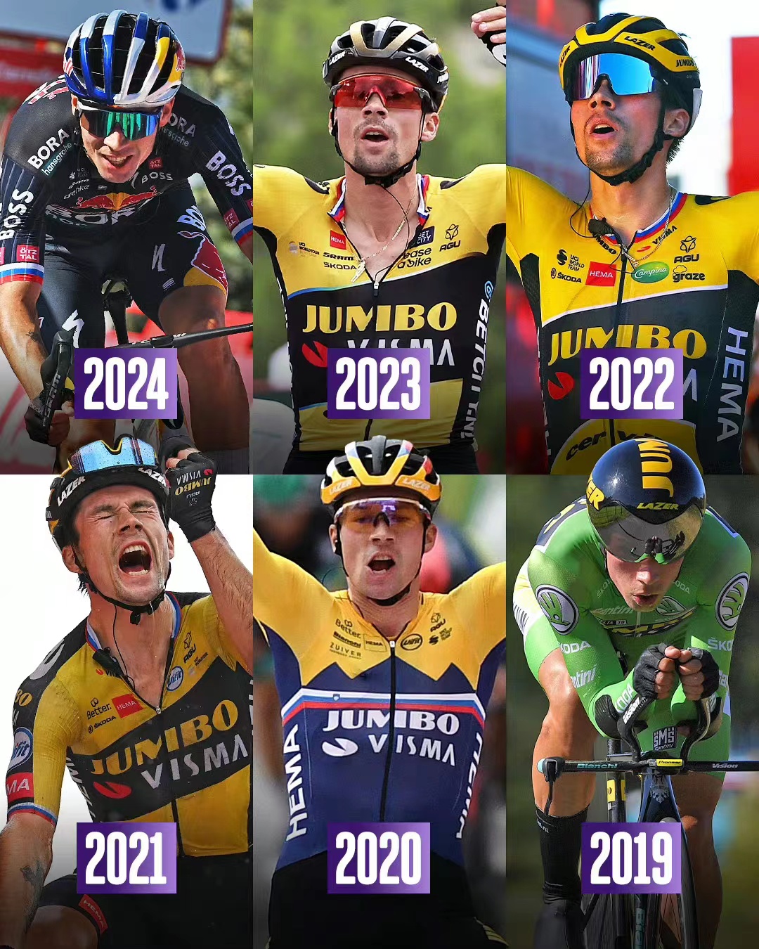 Nel mondo del ciclismo, la vittoria appartiene sempre alla persona più forte